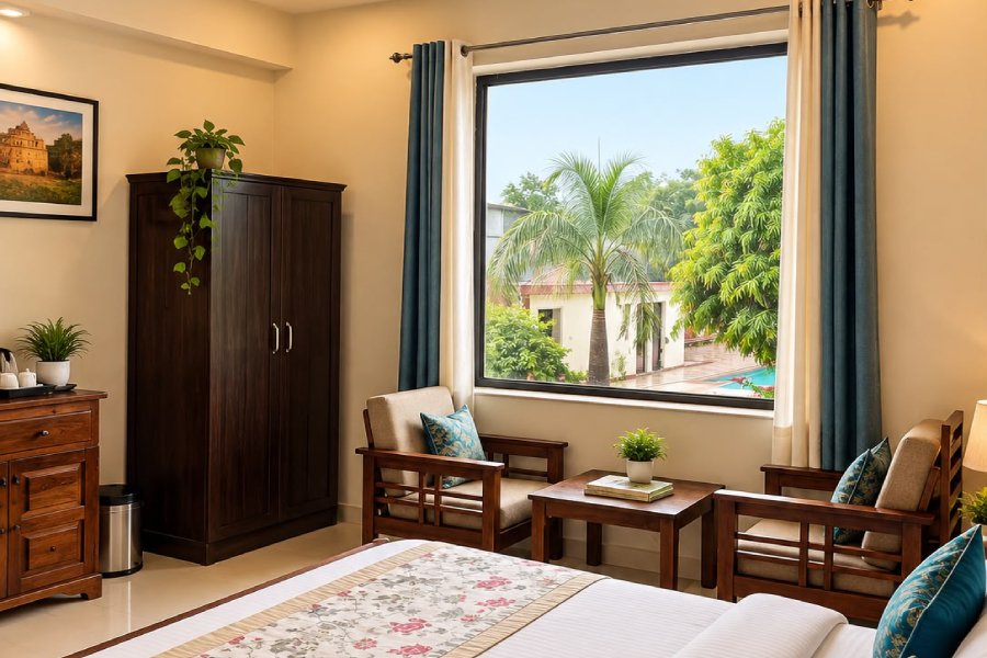 best deluxe room in ranthambore